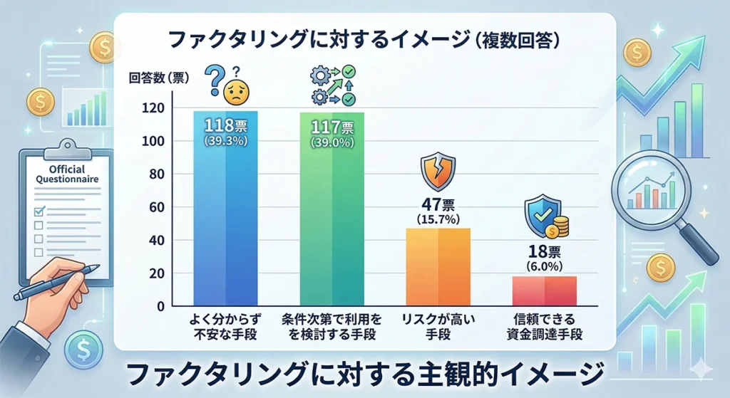 ファクタリングに対するイメージ