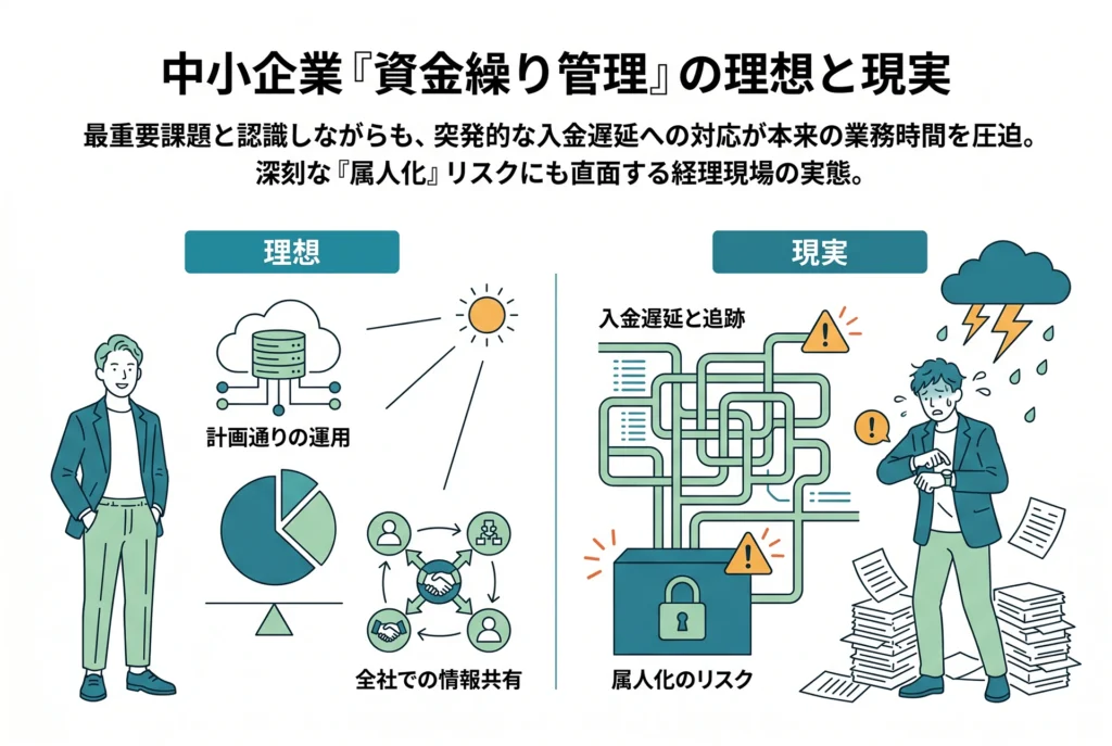 中小企業「資金繰り管理」の理想と現実
