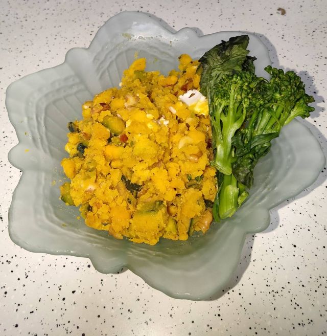 さいたま市産ブロッコリーと南瓜のサラダ