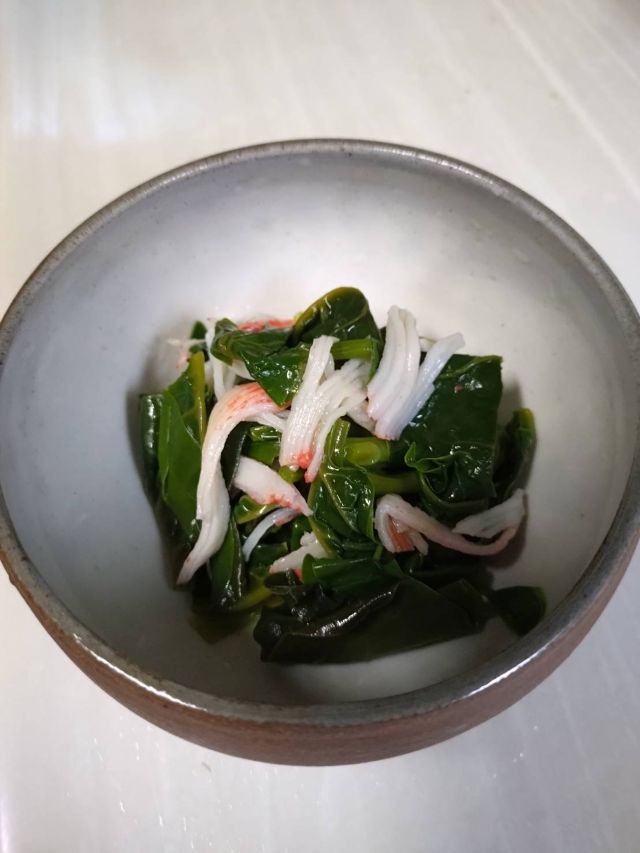 石巻産ワカメを使った酢の物
