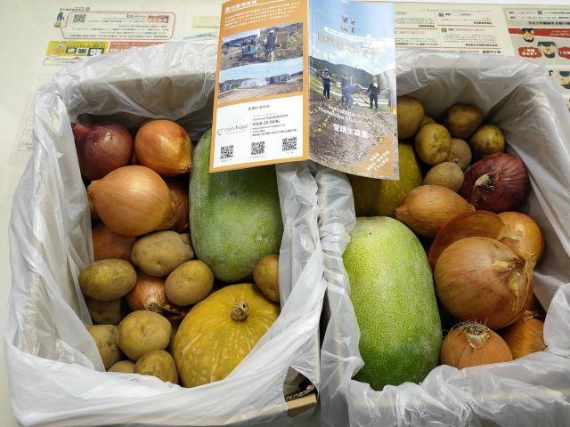 愛知県小牧市のconhapiより取り寄せした新鮮な野菜