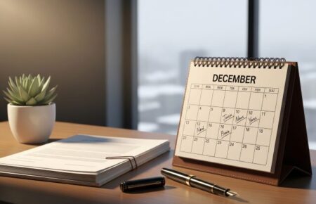 年末年始営業時間のお知らせ